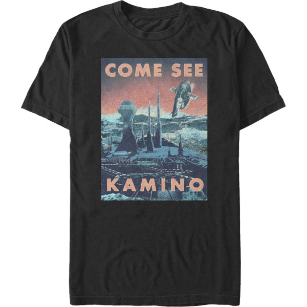 Kom og se Kamino Star Wars T-shirt XXXL