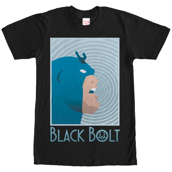 Channeling Powers Black Bolt T-Shirt Ny M