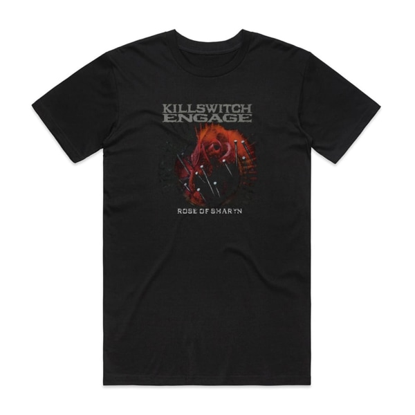 Killswitch Engage Rose Of Sharyn -albumin kansikuva T-paita Musta XL