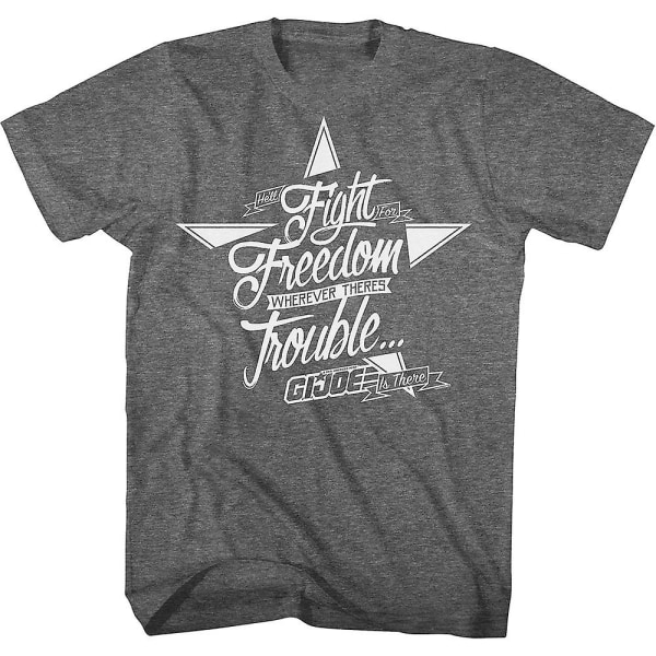 Fight for Freedom GI Joe T-shirt L
