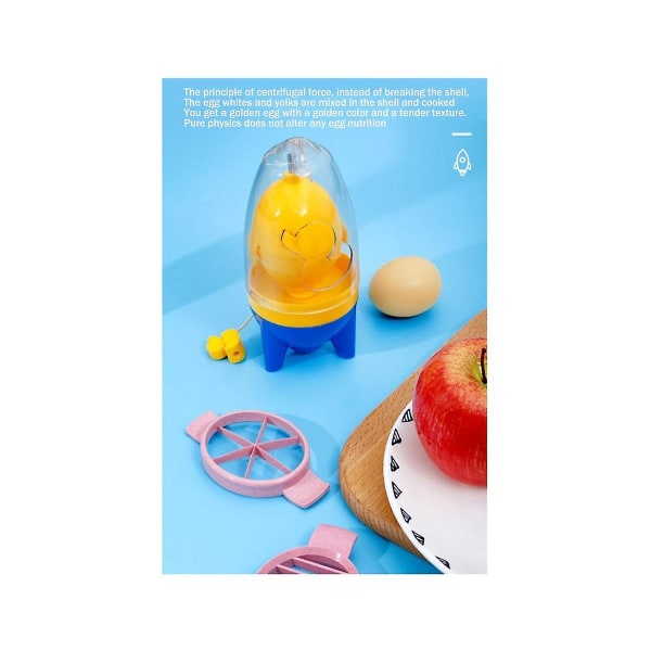 Äggulashaker - Blandningsvisp Äggroterande visp Mixer Pan Handtag Manuell Egg Shaker Tool Kitchen Company