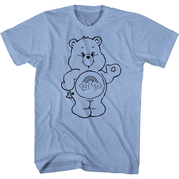 Bästa vän Bear Outline Care Bears T-shirt M