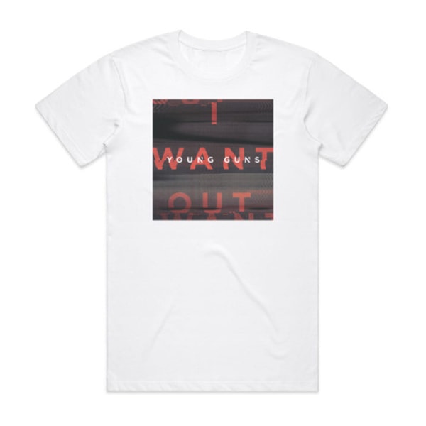 Young Guns I Want Out Album Cover T-shirt Vit XXL