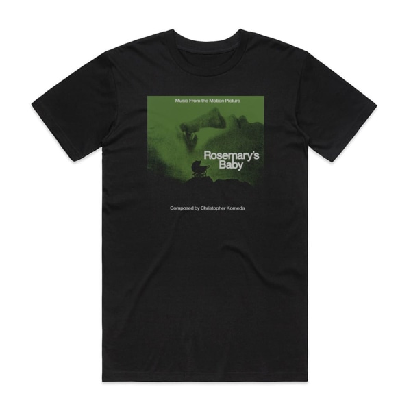 Krzysztof Komeda Rosemarys Baby Album Cover T-shirt Sort L