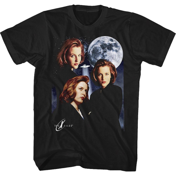 Tre Scully Moon X-Files T-shirt XXXL