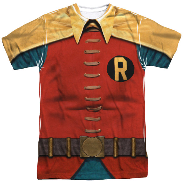 60-tals Robin Costume Shirt Ny XL