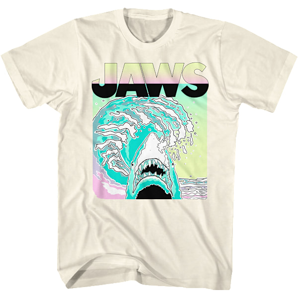 Neon Waves Jaws T-shirt XXXL