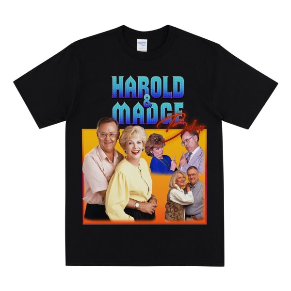 HAROLD & MADGE BISHOP Hyllest T-skjorte Black XXXL