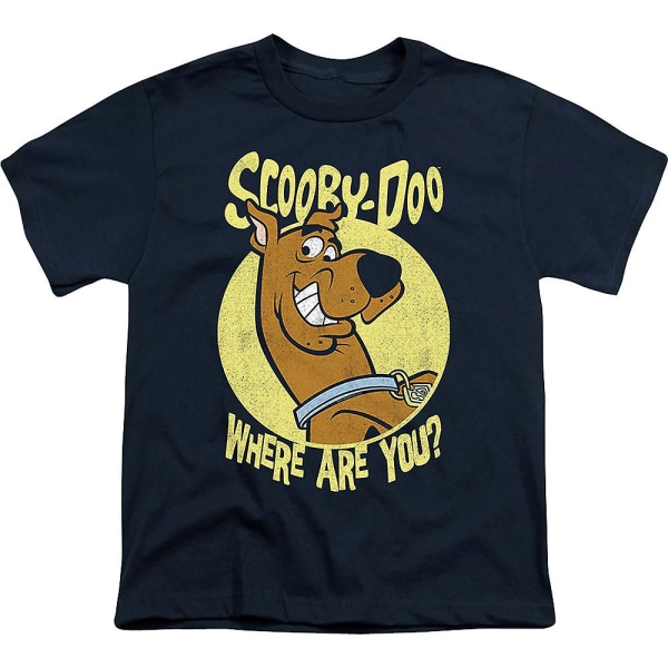 Ungdom Scooby-Doo Hvor Er Du T-shirt S