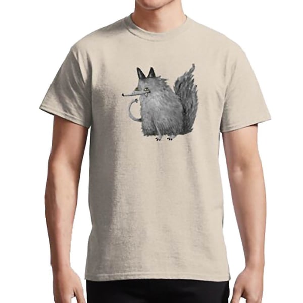 Cheeky Wolf T-shirt sand M