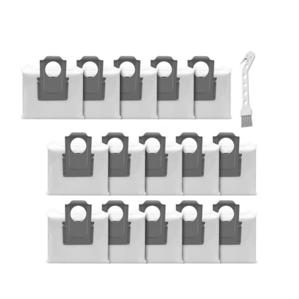 1 Sett Støvpose Sett for S7 Maxv Ultra Q5+ Q7+ Q7 Max+ T8 Støvsuger Reservedeler