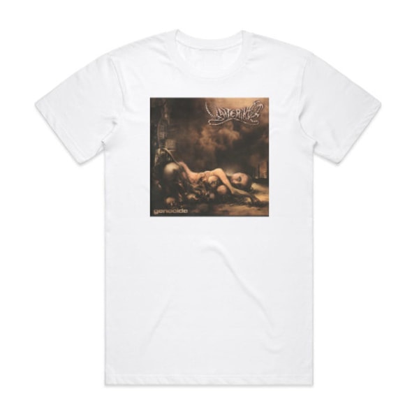Yattering Genocide Album Cover T-skjorte Hvit L