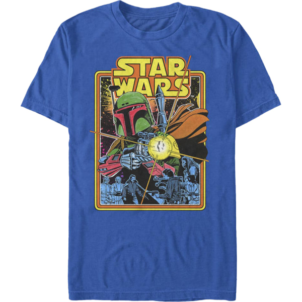 Boba Fett The Search Begins Star Wars T-shirt L