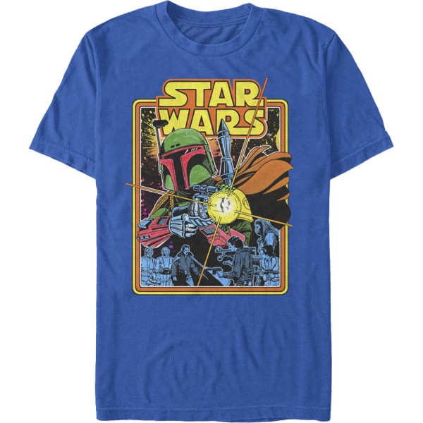 Boba Fett The Search Begins Star Wars T-shirt XXL