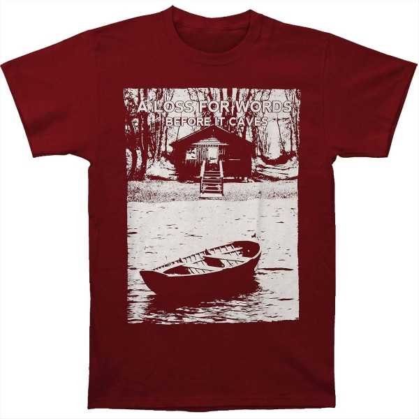 A Loss For Words Lake T-shirt XXL