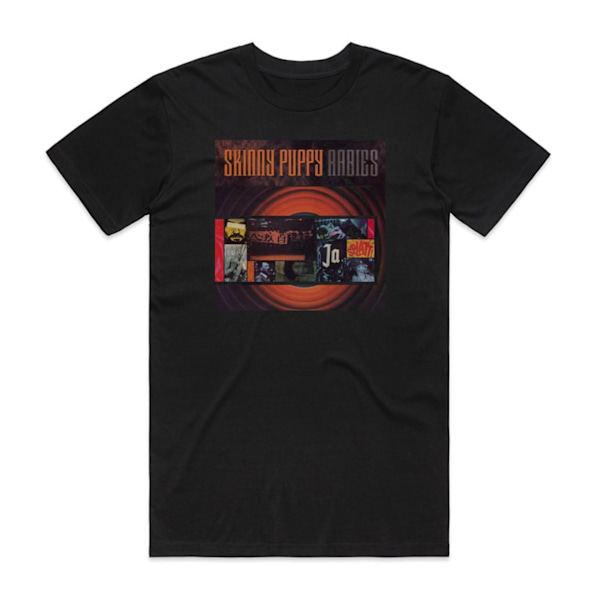 Skinny Puppy Rabies Album Cover T-shirt Svart M