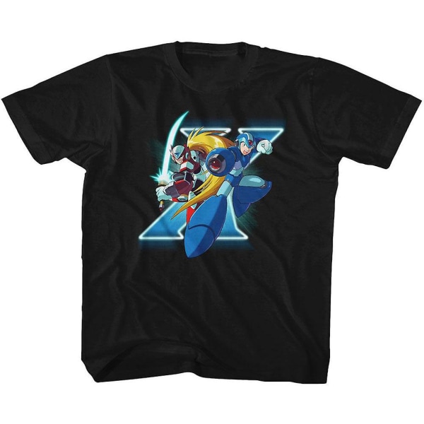 Mega Man X Og Zero Ungdom T-shirt XXL