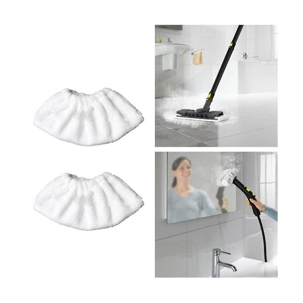 4-pack Fönsterputsduk, Spraygolvduk, Pad för Sc1 Sc2 Sc3 Sc4 Rengöringsmaskin