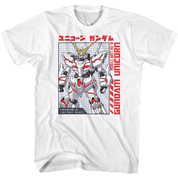 Mobile Suit Gundam Unicorn -paita XXL