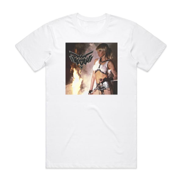 Wendy O Williams Wow Album Cover T-Shirt Hvid XXXL