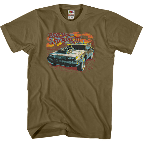 DeLorean Tilbage Til Fremtiden Del III T-shirt M