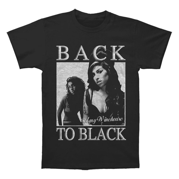 Amy Winehouse Back To Black T-skjorte XL