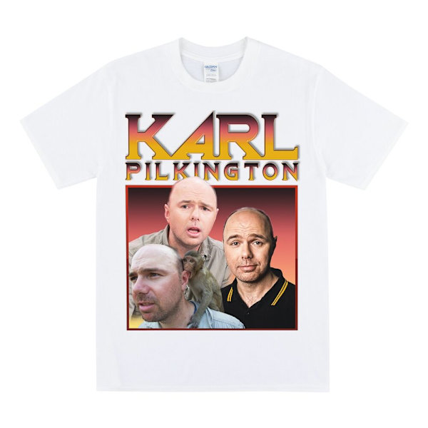 KARL PILKINGTON Homage T-skjorte White L