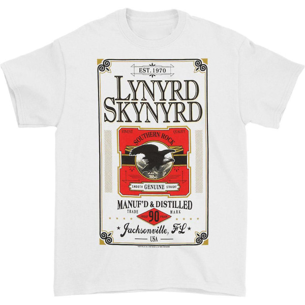 Lynyrd Skynyrd Manuf'd & Destillered T-shirt för män XXXL