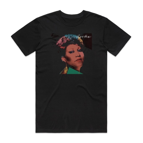 Aretha Franklin Aretha 1 Album Cover T-Shirt Svart L