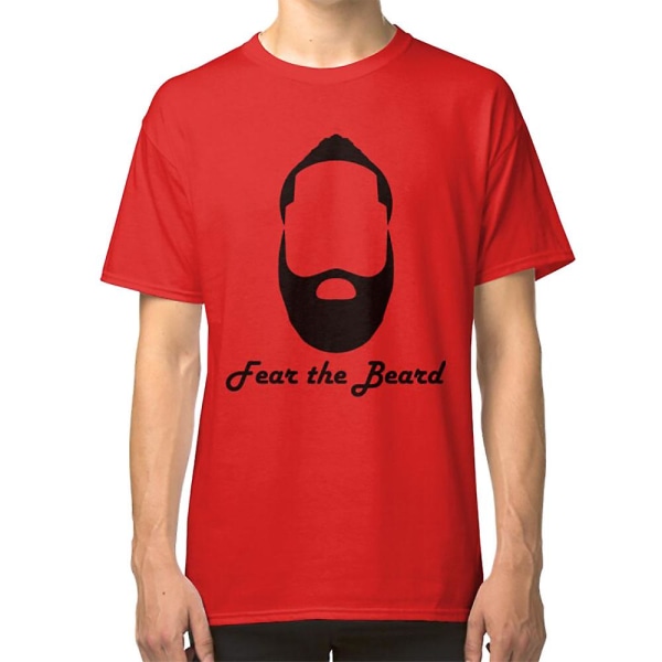 James Harden - Frykt for Skjegget T-skjorte red M