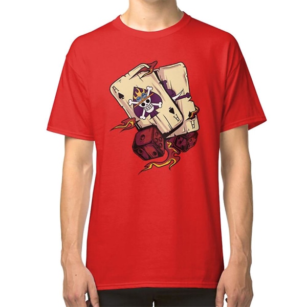 One Piece - Portgas D. Ace T-paita black XXL