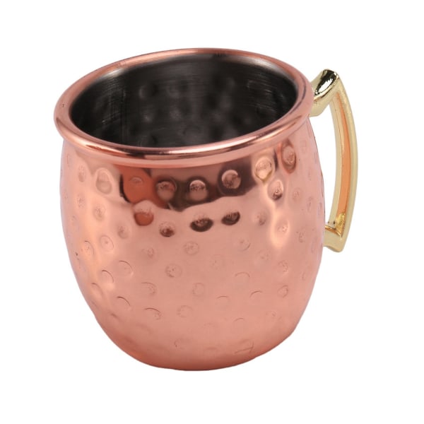 Mini 2oz Rustfritt Stål Moscow Mule Mugg Espresso Mini Mugg Kobberbelagt Mugg Shot Muggsett