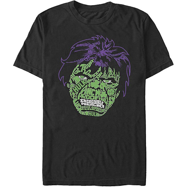 Utrolig Hulk St. Patricks Dag T-shirt M