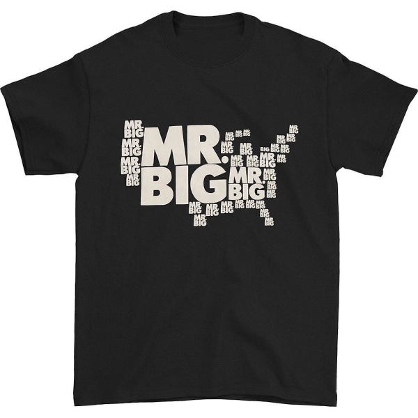 Mr. Big Map 2011 Tour T-shirt M