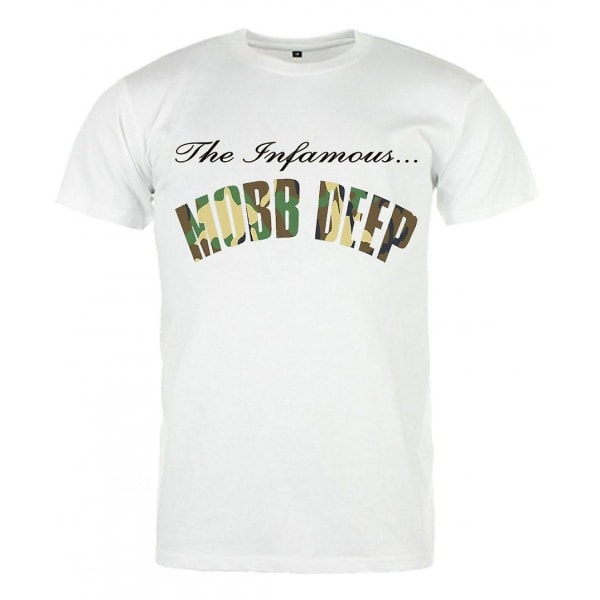 Mobb Deep T-Shirt Blanc Den berömda Mobb Deep Army XL