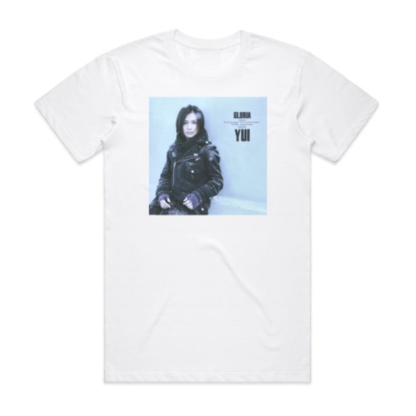 YUI Gloria Album Cover T-Shirt Hvid M