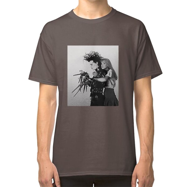 Edward Scissorhands & Kim T-shirt darkgrey L