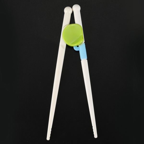 1 Par Barn Chopsticks Träning Assistent Lärning Lätt Att Använda Populär Färg: Grön