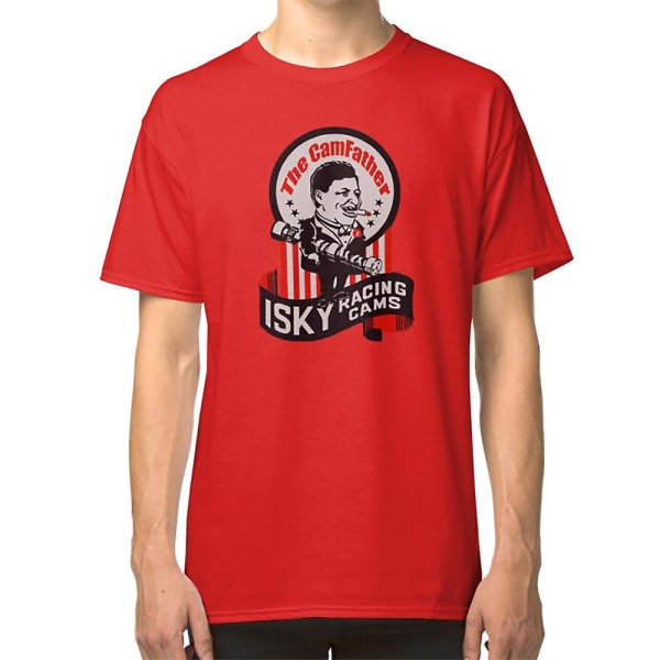 ISKY Iskenderian Racing Cams Pappa T-shirt red M