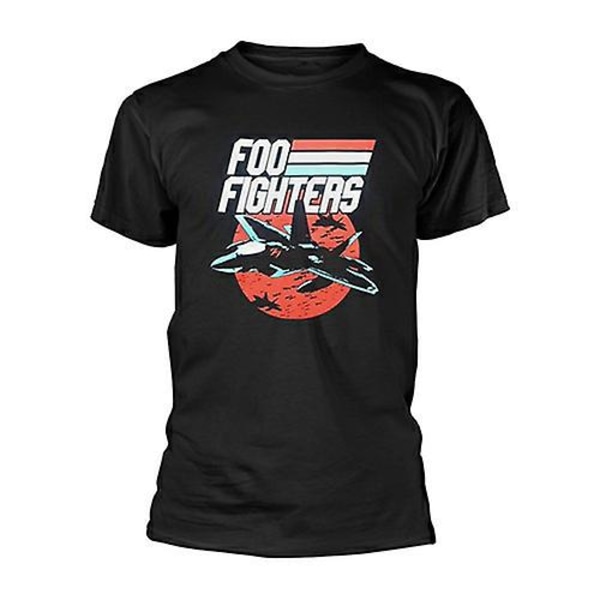 Foo Fighters Jets Sort T-shirt i Sort XXXL