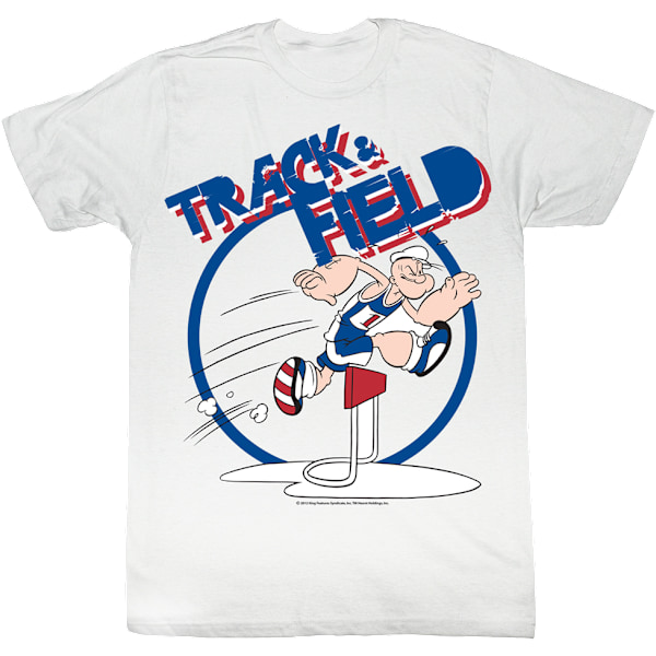 Track and Field Popeye T-shirt M