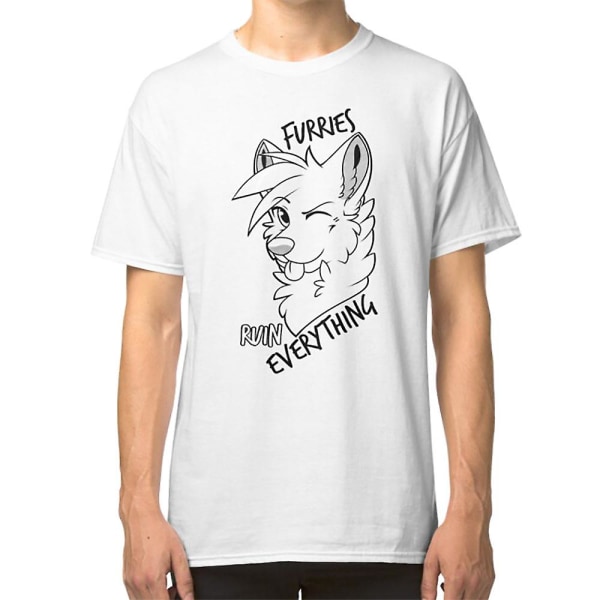 Furries förstör allt T-shirt XXL