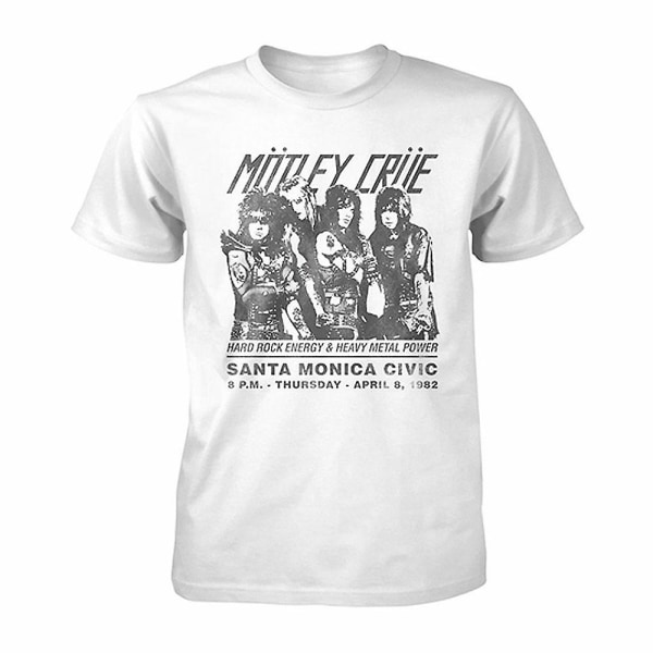 Motley Crue Santa Monica T-paita L