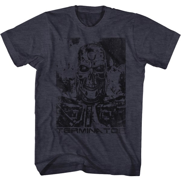 Distressed Endoskelet Terminator T-Shirt M