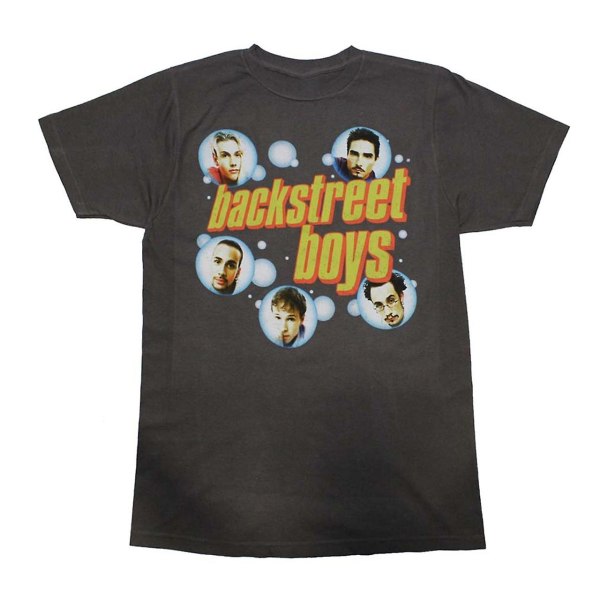 Backstreet Boys T-shirt Backstreet Boys Bubble Charcoal T-shirt XXXL