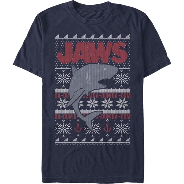 Grim Faux Knit Jaws Juletrøje S