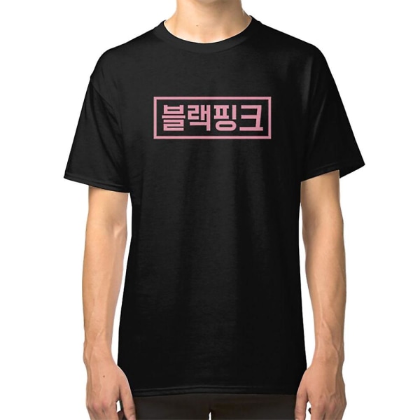 BLACKPINK Hangul (Pink) T-paita XL