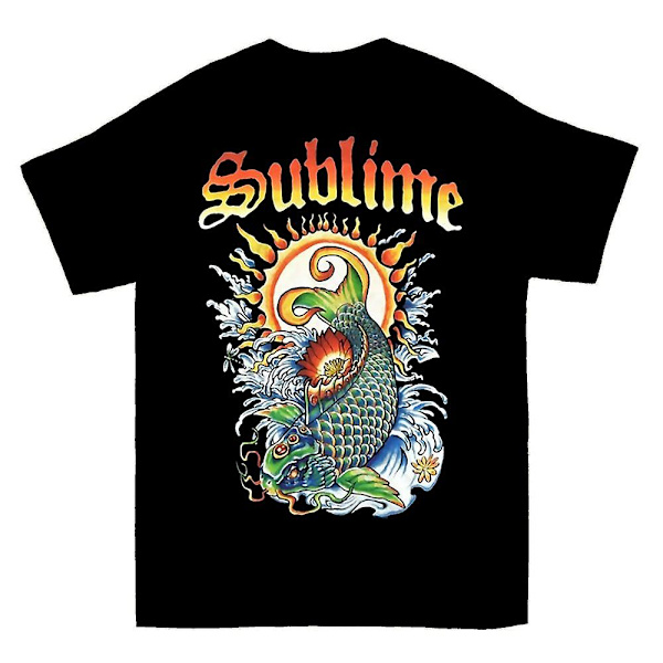 Sublim Koi-fisk T-skjorte M