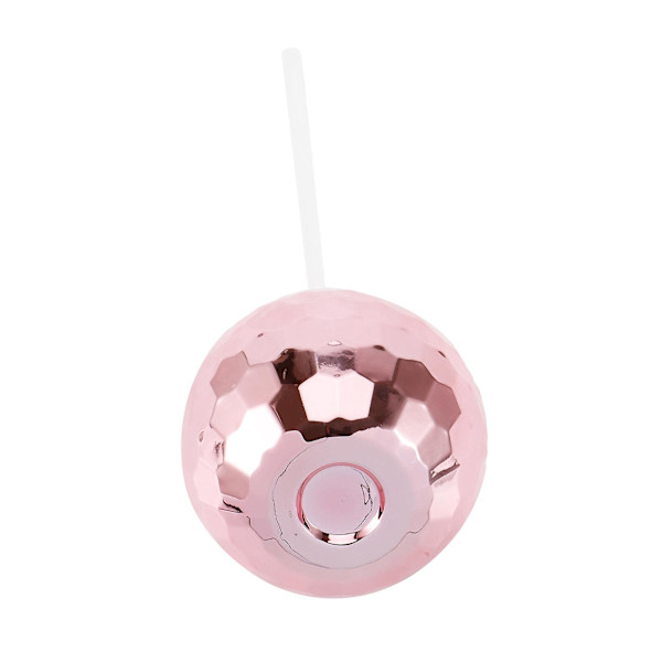 4x Glitterboll Cocktailglas Nattklubb Bar Fest Ficklampa Sugrör Vinglas Drickande Sirap Teburk