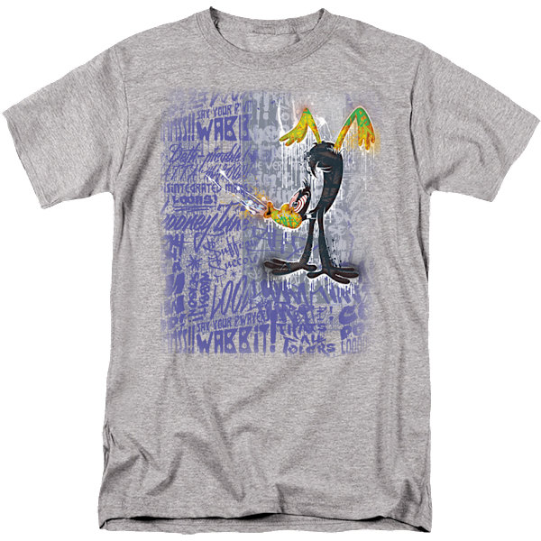 Psykedelisk Daffy Duck Looney Tunes T-shirt M